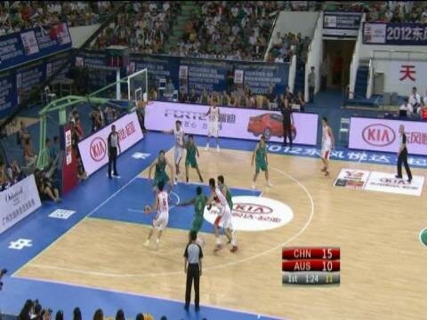 China v Australia (FIBA Stankovic 2012)