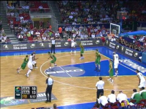 Round 1 - USA v BRA (FIBA World Championship 2010)
