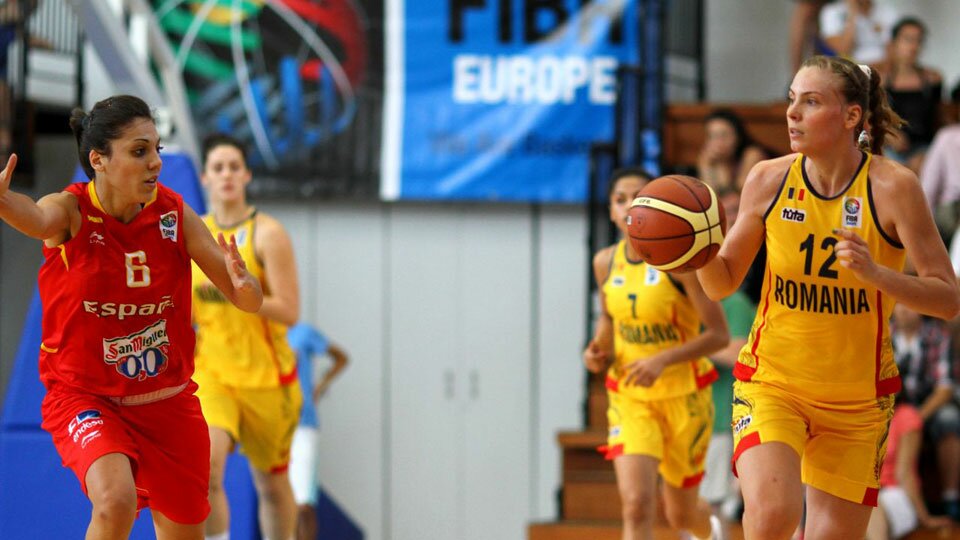 Romania v Spain EuroBasket Women 2013 QR Highlights