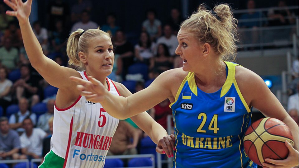 Hungary v Ukraine EuroBasket Women 2013 QR Highlights