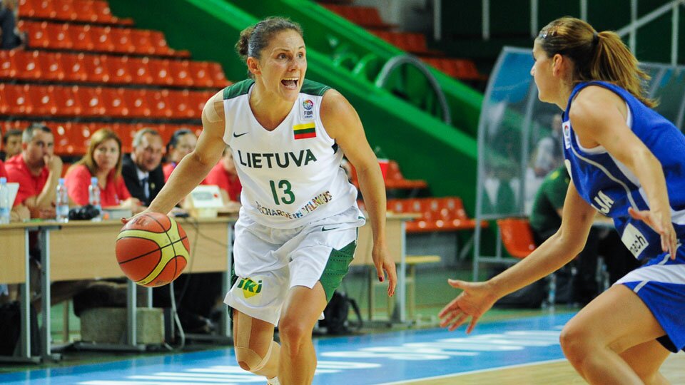 Lithuania v Slovenia EuroBasket Women 2013 QR Highlights