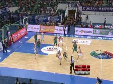 Australia v Russia (Fiba Stankovic 2012)